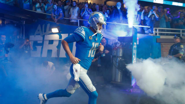Detroit Lions quarterback Jared Goff